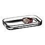 mDesign Glass Desk Tray, Clear/Matte Black (26041)~#|#~C51811F6-43B7-4814-B86A6D3595F5916F_sc7
