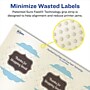 Avery Pearlized Ivory Decorative Edge Multipurpose Labels, 2.5" Dia., Ivory, 225/Pack (94516)~#|#~C5203A32-B586-4174-8764DE266FA45610_sc7