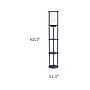 Simple Designs 62.5" Matte Navy Floor Lamp with Cylindrical Shade (LF2010-NAV)~#|#~C522DAA0-7F5E-4CD9-BB2198E3D518D34F_sc7