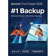 Acronis True Image 2025 for 1 User, Windows/Mac/Android/iOS