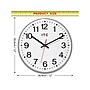 Infinity Instruments Intrinsic Prosaic ITC Wall Clock, 12"Dia. (14529SV-830)~#|#~C530C74A-D0FA-469F-83C2A758FE18DECC_sc7