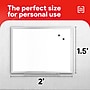 TRU RED™ Magnetic Steel Dry Erase Board, Satin Frame, 2' x 1.5' (TR61168)~#|#~C537CEBC-5469-4562-ADE4AE083103DDAB_sc7