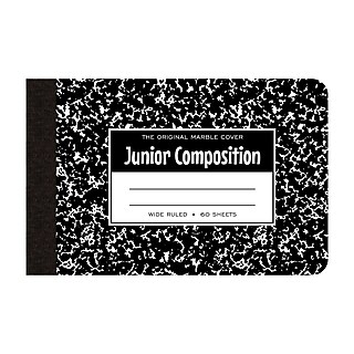 Lavender Wide Ruled Composition Notebook