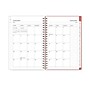2026 Blue Sky Bespoke Letterpress Pomegranate Blush 5" x 8" Calendar Year Weekly & Monthly Planner, Faux Leather Cover (156222)~#|#~C5393B74-49FC-4F5A-94E746D9A9C70E20_sc7