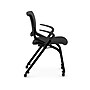 HON Motivate Fabric/Mesh Nesting Stacking Chair, Black/Charblack (HMN2.F.S.IM.ON.CU10.CBK)~#|#~C53DF982-1F53-4679-B9D65C79D3D037F3_sc7