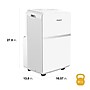 Whirlpool 115-Volt 8000 BTU (5500 BTU DOE) Portable Air Conditioner with Remote, White (WHAP081BWC)~#|#~C541E2F0-C200-4611-80F13BA5B649E907_sc7