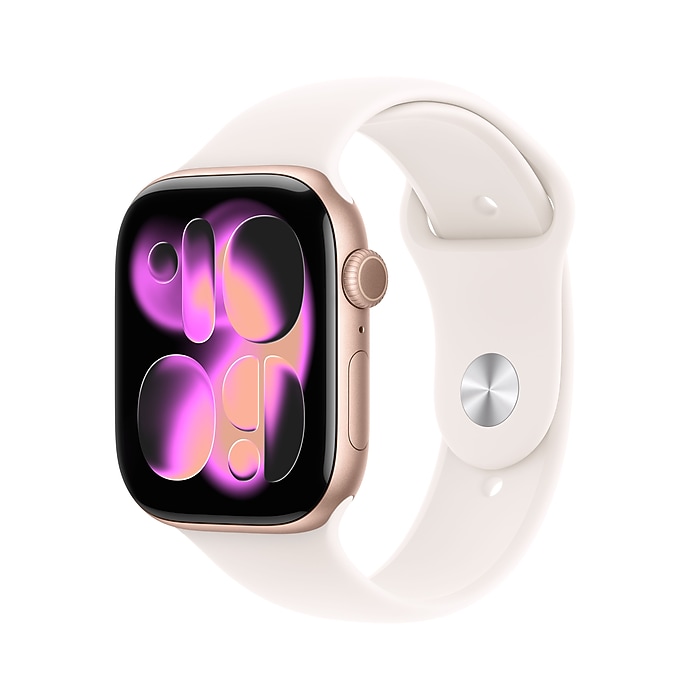 Appleウォッチ Apple Watch Series 11 GPS Smartwatch, 46mm, Rose Gold Aluminum