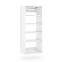Sauder GarageCore 83"H Wall Cabinet with 5 Shelves, White (441365)~#|#~C54A4999-8392-43F9-B57C9DD4A03E80A5_sc7