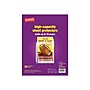 Staples Heavyweight Sheet Protectors, Letter Size 8.5 x 11, Top-Loading, 3-Hole Punched, Clear, 25-Pack~#|#~C54A98B3-B1B5-4A90-A1DDFAA9111D4F2F_sc7