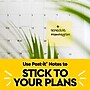 Post-it Notes, 3" x 3", Canary Collection, Lined, 100 Sheet/Pad, 12 Pads/Pack (63012PK)~#|#~C54DABC9-4782-4647-A43D4DF1FA37EC84_sc7
