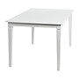 Storied Home Pleasantville Dining Table with Solid Wood Legs, White (EC1084)~#|#~C54F4CDD-D222-48E2-8BB4344BE93F8F46_sc7