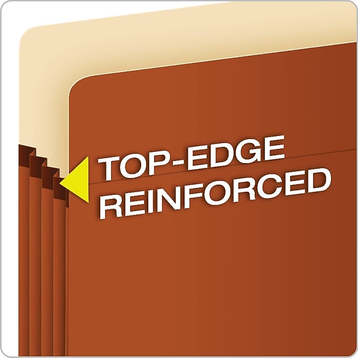 Pendaflex Tyvek File Pockets - 3.5-Inch Expansion - Togo