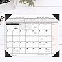 2026 AT-A-GLANCE 21.75" x 17" Monthly Desk Pad Calendar, White/Black (SK1170-00-26)~#|#~C55101B4-3AD6-414E-8B1DA662F25CD513_sc7