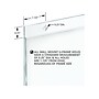 Azar Sign Holder, 17" x 22", Wall Mounted, Clear Acrylic, 2/Pack (162728-2PK)~#|#~C5517BA5-E08A-4B7A-82B271223A8BBBC2_sc7