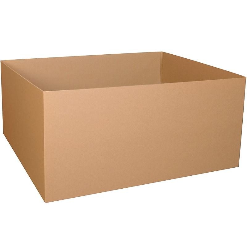 48" x 40" x 24" Bulk Cargo Boxes, 32 ECT, 5/Bundle (GL484024) image 1