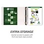 Samsill Earth's Choice Plant-Based Durable 3" View Binder, 3-Ring , Made in USA, White (18987)~#|#~C55B0E2E-804C-41E4-8C24CE836D37A2E5_sc7