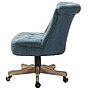 Karat Home Armless Fabric Swivel Task Chair, Blue (HOFMSY0096-BLUE)~#|#~C55B4A3D-ED1C-4DB6-B6913FF459F48EC3_sc7