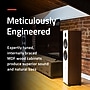 Fluance Ai81 2-Way Floorstanding Tower Speakers with 150W Built-in Amplifier, Bamboo Veneer (AI81W)~#|#~C55B795C-F839-4836-B9FDC853E8ED3065_sc7