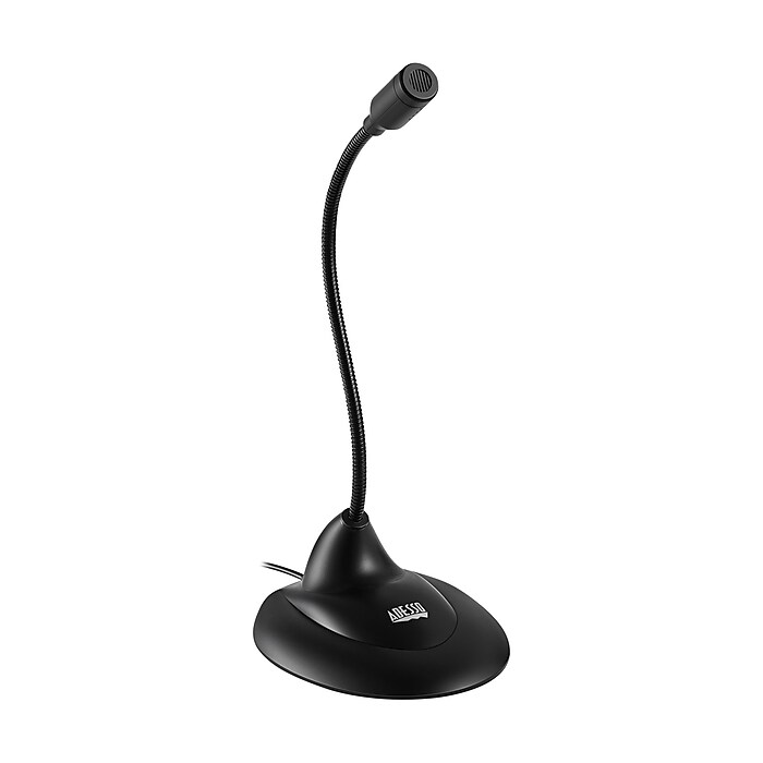 Adesso Noise Canceling Omni-Directional Microphone, Black (Xtream