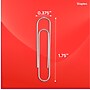 Staples Jumbo Paper Clips, Silver, 100 Clips/Pack, 10 Packs (A7026606/72577)~#|#~C55FF6D6-8B67-40B8-9BA05FB9D2DD1CEF_sc7