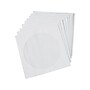 Staples 5 x 5 White Open‑End CD/DVD Envelopes, Protective Media Sleeves, 50/Box~#|#~s1223340_sc7