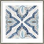 Amanti Art Blue Moroccan Tile by Eva Watts Wood Framed Wall Art Print, 17" x 17" (A42675547098)~#|#~C567124B-7271-4C6C-92C504B0AB2CB9BA_sc7