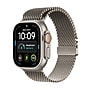 Apple Watch Ultra 4 GPS + Cellular Smartwatch, 49mm, Natural Titanium Case with Milanese Loop, Small (MJA84LS/A)~#|#~C567ABC4-E217-4DD5-98C944DBC55D5FFF_sc7