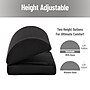 Mind Reader Air-Cloud Memory Foam Under Desk Footrest, Black (FTMESH-BLK)~#|#~C56B5E3B-BA06-4A31-88EE7BD2A8AEE24D_sc7