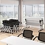 Bush Business Furniture Envision 60"W Foldable Training Room Table with 2 Chairs, White (NVS001WH)~#|#~C56D4ECD-EA8B-426D-A3E17DFA7C7D1658_sc7