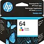 HP 64 Tri-Color Standard Yield Ink Cartridge, Prints Up to 165 Pages (N9J89AN#140)~#|#~C57068A5-C3D4-41E5-836B9DFE5A5D0120_sc7