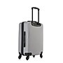 DUKAP Discovery 21.65" Hardside Suitcase, 4-Wheeled Spinner, TSA Checkpoint Friendly, Silver (DKDIS00S-SIL)~#|#~C573180C-F95C-43A8-9F0649BB9D8A6DF1_sc7
