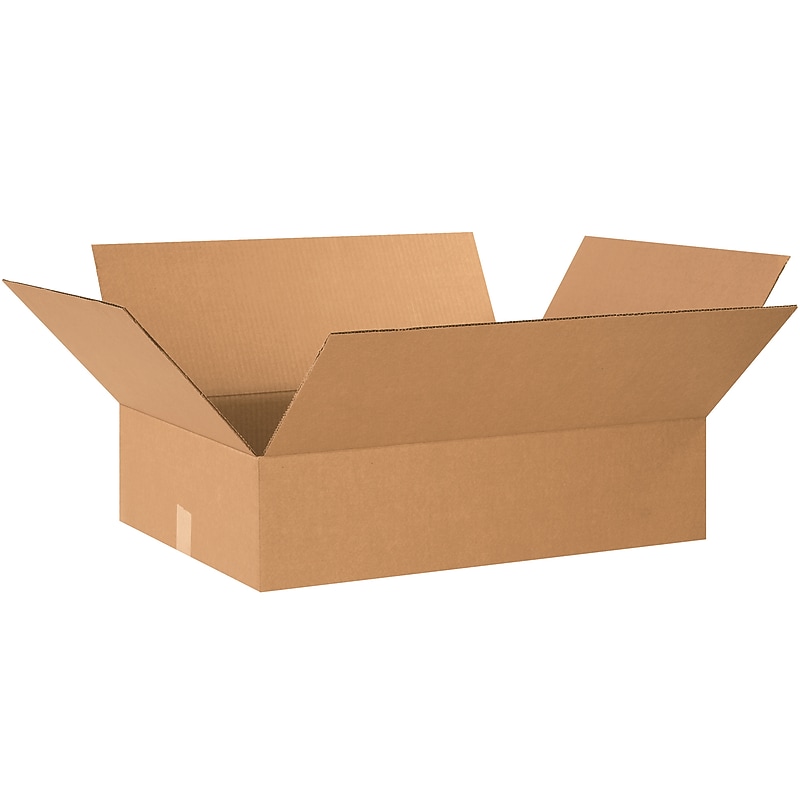 26" x 20" x 8" Shipping Boxes, 32 ECT, 15/Bundle (26208) image 1