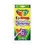 Crayola Erasable Kid's Colored Pencils, Assorted Colors, 12 Pencils/Box (68-4412)~#|#~C5741C8E-7289-48CD-8666FA25086F6284_sc7