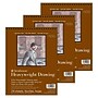 Strathmore 400 Series 8" x 10" Top Wire Bound Drawing Paper Pad, 24 Sheets/Pad, 3 Pads/Bundle (STTP4002081-3)~#|#~C574C847-1AE3-41C9-B7FC8FF2B36F6AE3_sc7
