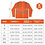 Chill-its 6688 High Visibility Long Sleeve T-Shirt, ANSI Class R2, Orange, X-Large (12233)~#|#~C5769D65-82E0-4502-AEF9D11EBE17678F_sc7