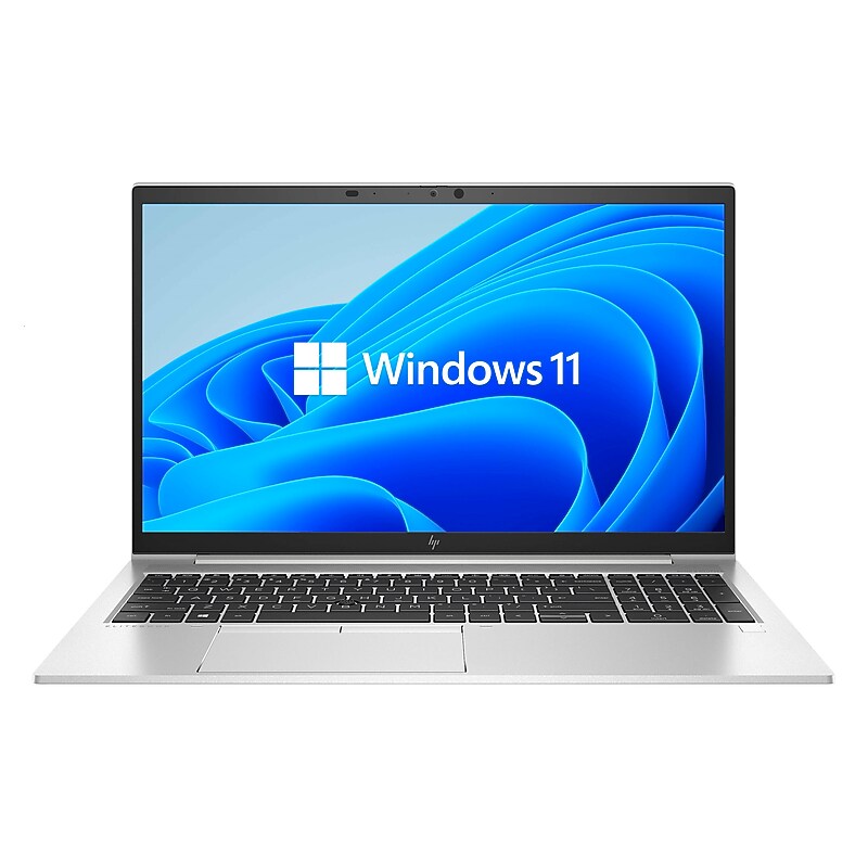HP 850 G8 15.6" Refurbished Laptop, Intel Core i7-1185G7 3.0GHz, 32GB RAM, 512GB SSD, Windows 11 Pro (J5-850G8A12) image 1