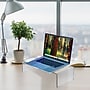 Azar 15.25" x 8" Acrylic Laptop Stand, Clear (515338-1PK)~#|#~C578809B-C1E1-4E36-AE09CF51851D8ED7_sc7