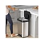iTouchless SoftStep EXP Stainless Steel Step Trash Can, 13.2-Gallon, Silver/Black (PP13RSB)~#|#~C5795523-4DB5-4FB9-AF92D43DB15BB3A3_sc7