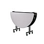 NPS MT Series 60" Round Mobile Cafeteria Table, Grey Nebula (MT60R-MDPEPCGY)~#|#~C57DA7E8-C3AA-4783-825CEB9592609FCE_sc7