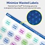 Avery Laser/Inkjet Round Multipurpose Labels, White, 80 Labels/Sheet, 25 Sheets/Pack (94504-TWMP25)~#|#~C57E70FE-ADC4-429B-AA750F78CB6DD507_sc7