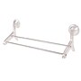 Better Houseware Plastic Suction-Cup Double Towel Bar, Clear (BTH2482)~#|#~C585043C-BE04-4CFA-832CB63B60400F5C_sc7