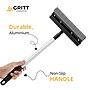 Gritt Commercial Telescoping 8' Window Squeegee & Washer, Black/Silver (GRI185-8-39-EA)~#|#~C587C12C-F811-4452-9EED28443BAF9865_sc7