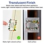 Avery Laser/Inkjet Square Multipurpose Labels, 4" x 4", Clear, 100/Pack (94100)~#|#~C587C222-5FA8-4E32-BB17274920F380EF_sc7
