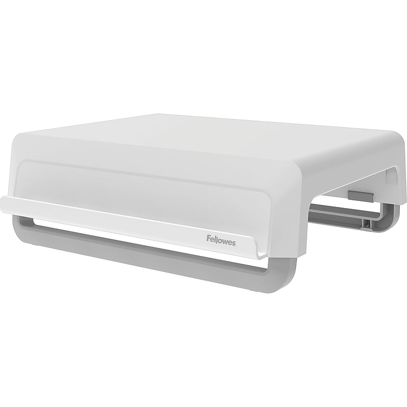 Fellowes Breyta Collection Adjustable Monitor Stand, White (100098565) image 1