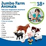 Learning Resources Jumbo Farm, Assorted Colors (LER0694)~#|#~C58B1045-D3F6-47D0-B2E7EEE656F810B1_sc7