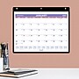 2027 AT-A-GLANCE 11" x 8" Monthly Wet Erase Desk or Wall Calendar, White/Purple (SK8-00-27)~#|#~C58BBEBC-CF09-48D7-8FBE698910539D3C_sc7