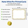 Avery Rectangle Rounded Corners Matte Blank Card, White, 20/Pack (19479371071)~#|#~C590FDF2-6E7A-4F8B-A6530B0BF78098F1_sc7