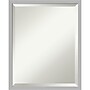Amanti Art Hera Chrome Frame Wall Mirror, 21" x 17" (A42675343025)~#|#~C5931F2B-70E2-4CE2-A9ADA1EE7738CF98_sc7