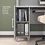 Bush Home Somerset 72"W L Shaped Office Desk with Storage, Platinum Gray (WC81210K)~#|#~C594D686-4A52-49AD-A882CE45EFFB1B16_sc7