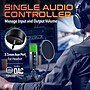 Delton M320 RGB Condenser Microphone and ANC Bluetooth Computer Headphones Podcast & Recording Kit, Black (DRU3000BD3)~#|#~C5993C32-8E4C-408E-852522F654A3029A_sc7